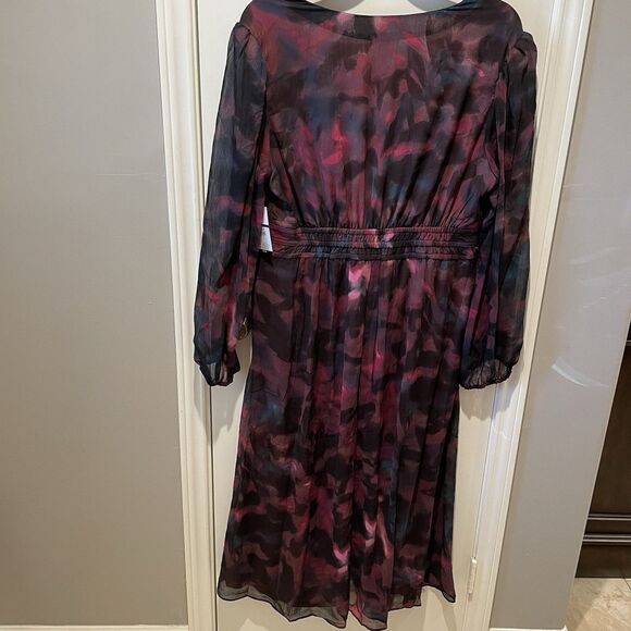 Women’s Boho Maxi Dress Floral w/pockets Plus Size XXL 20 NEW Sofia Vergara - Picture 8 of 14
